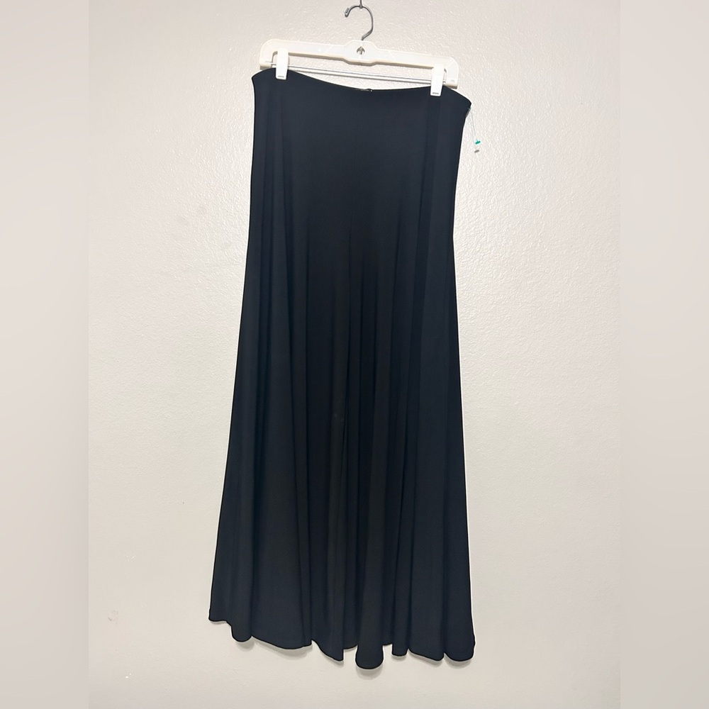 Sympli Classic Black Maxi Skirt